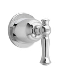 Quentin Diverter Valve Trim Kit With Metal Lever Handles Polished Chrome For R420 And R430 Valves Trim Only Valve Not Included
