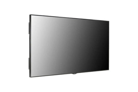 98 Inch 4K UHD Digital Signage Display Delivering Knockout Ultra High Definition Visuals And Heavy Duty Commercial Build angled view showcasing the panel.
