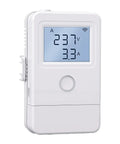 WiFi Energy Monitor With 3 Channel 100A Current Detection, Precise Power Meter For Home Or Office, Plug And Play Setup, Remote Control Via Smart Life And Tuya Apps, Global Voltage Support, Easy Router Connection, Real Time Power Tracking, white display unit showing 237V and 3.3A