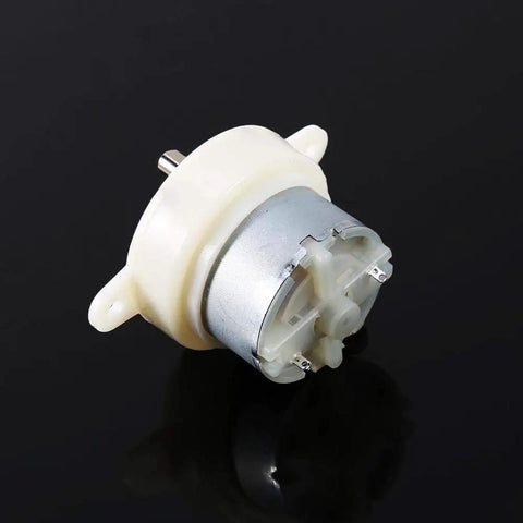12V Tiny Gearbox DC Motor With 3 RPM Slow Speed High Torque 4mm Shaft Reversible Low Noise Ideal For Mobile Phone Displays