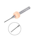 Micro Tungsten Carbide PCB Drill Bits Set 0.15mm To 1.0mm For Jewelry CNC Engraving And Circuit Board Work DIY Friendly one bit close-up