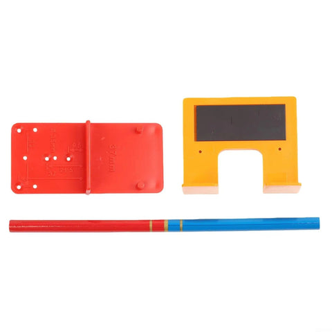 Magnetic Cabinet Hinge Mounting Clamp Pro Grade Heavy Duty ABS Tool For Quick And Easy Door Panel Setup components including 2mm precision alignment plate and positioning aid