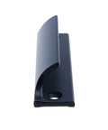 Side view of Aluminum Alloy Window Sash Lift Handle Set Black 2 Pieces for Sliding Windows and Drawer Push Pull Hardware, 3.54 x 0.79 x 0.79 inches