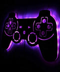 Gamer Neon Sign With 7 Color Changing Mirror LED Backlight Design Luminous Wall Sign For Game Room Decor, game controller shape