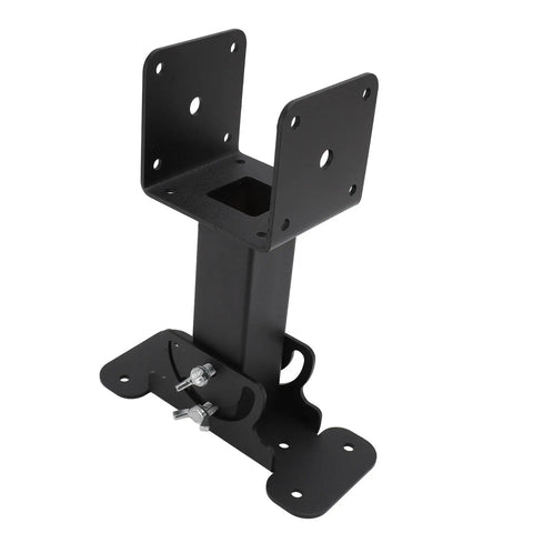 Heavy Duty Adjustable Saddle Bracket Kit For Pergola Roofs And Gazebos, 304 Stainless Steel With Six Flange Hex Screws