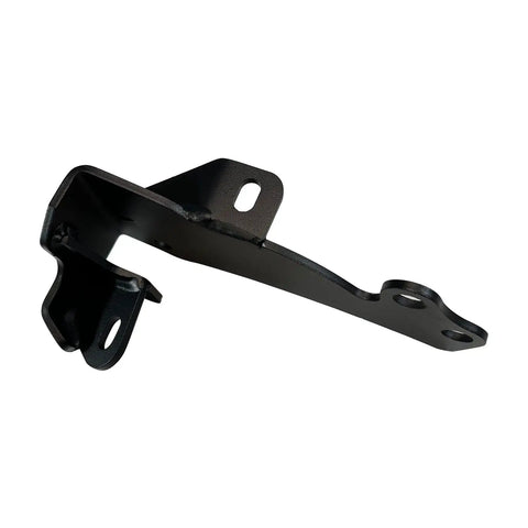 Front Adjustable Panhard Track Bar For 0 To 4 Inch Lift Fits 1994 To 2002 Dodge Ram 1500 2500 3500 4WD With Relocation Bracket For Precise Axle Alignment, Reduced Wobble, And Stable Steering black steel bracket