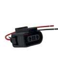 Beefed Up Premium Coolant Level Sensor Connector Pigtail For VW And Audi Vehicles Fits Jetta Golf GTI Passat Tiguan Beetle EOS Atlas Arteon Taos Touareg CC Rabbit A3 A4 A5 A6 A7 A8 Q5 S4 S5 S6 TT Replacement 1K0973202A, 2-pin pigtail with 16 cm wires