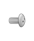 Heavy Duty 1/4-20 By 1 Inch Truss Head Spanner Drive Tamper Resistant Screw Made From Solid 18-8 Stainless Steel, detailed view.