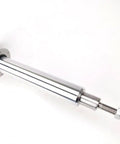 Heavy Duty Front Right Shock Absorber Lr114037 showing chrome piston, ideal for upgrades to improve suspension performance.