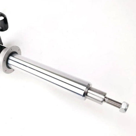 Heavy Duty Front Right Shock Absorber Lr114037 showing chrome piston, ideal for upgrades to improve suspension performance.