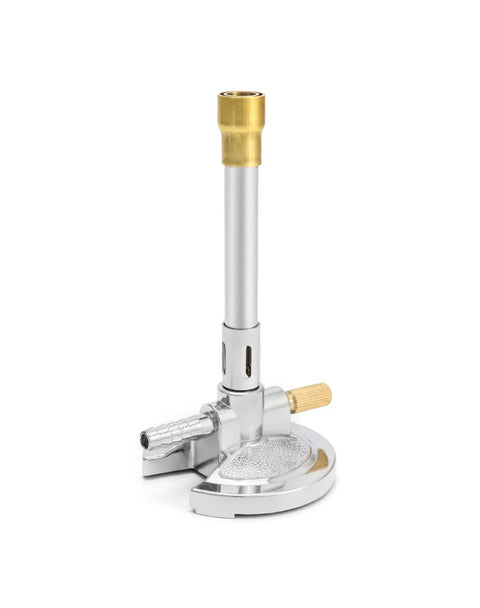 Pro Grade Lab Bunsen Burner For Natural Gas And Propane Adjustable Gas Burner With Needle Valve And Air Intake Regulator