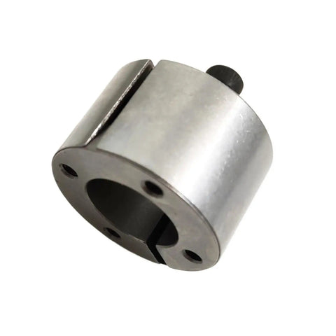Heavy Duty Precision Locking Assembly Keyless Bushing Shaft Alignment close-up showing premium stainless steel part and design.