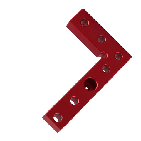 Orange Aluminum Alloy Self Centering Dowel Drill Guide And Center Scriber For Woodworking With Quick Centering Pins Multi Function Centering Jig