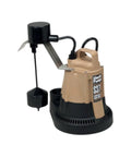 S30 Series Submersible Sump Pump With Vertical Float, One And A Half Inch Discharge, One Third Horsepower, Builders Series