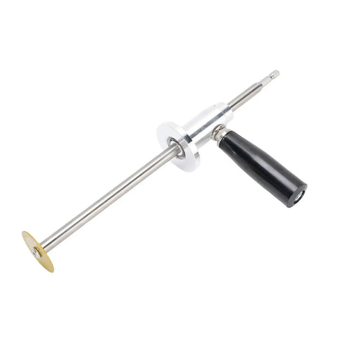 Inside Pipe Cutter Kit For Plumbing, Precise Adjustable Depth Tool, stainless steel with black handle