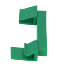 Green clamp piece from Pro Grade Phone And Tablet Repair Stand With Adjustable Holder And Secure Clamp Fixture For Mobile Screen Repairs.