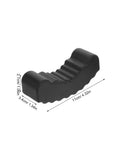 2 Pack 6 Ton Jack Stand Rubber Pads Anti Slip Floor Jack Grip Pads With Slotted Lift Buffer For Car And Vehicle Maintenance Safe