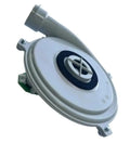 Rock Solid Vsp 501 Aspirator Air Sampling Pump For Vlc Series, view of pump assembly with inlet and clean air outlet.