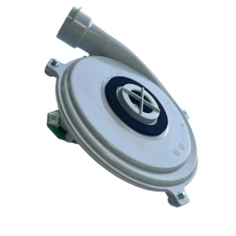 Rock Solid Vsp 501 Aspirator Air Sampling Pump For Vlc Series, view of pump assembly with inlet and clean air outlet.