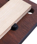 Smooth Operating Pop Up Bench Dogs For Workbenches Heavy Duty Metal Clamping for secure woodwork setup on a workbench.