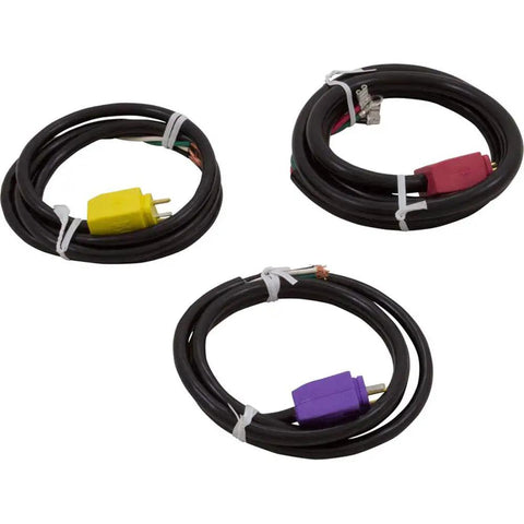 Left Hand Spa Control Module PS6702Y LH P1 Blue 115V 230V Replacement For Hot Tubs And Pools with bundled black cables