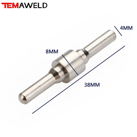 Premium 40-Piece Pt31 Plasma Cutter Consumables Kit Includes Long Life Electrodes Tips And Nozzles For 40-Amp Machine To Keep Cutting Smooth And Durable - 38MM electrode tip.