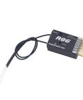 R86 6Ch Receiver With PWM And SBUS Output For FrSky D8 Compatibility Ideal For RC FPV Drones And Transmitters 4.5V-8.4V Lightweight Black Module