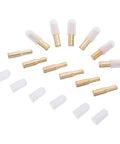 Brass Kitchen Shelf Pegs With Rubber Sleeves For Dope Sturdy Cabinet Support Modern Minimalist Shelf Pins Display
