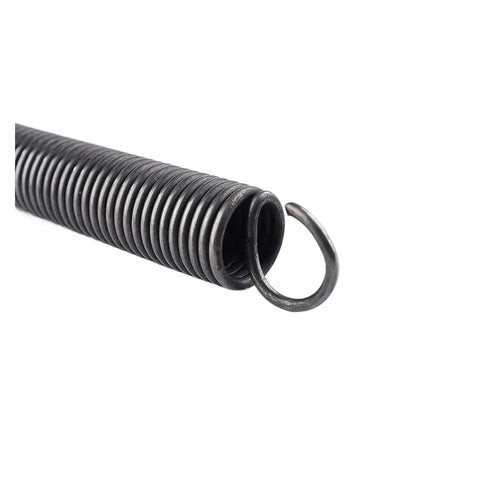 Heavy Duty Open Hook S Tension Spring Pullback Coil Wire For Industrial Gear And Machine Repair Uses Rust Resistant High Grade Steel Strong Extension Springs 1mm X 260mm One Piece Deal, close-up view.