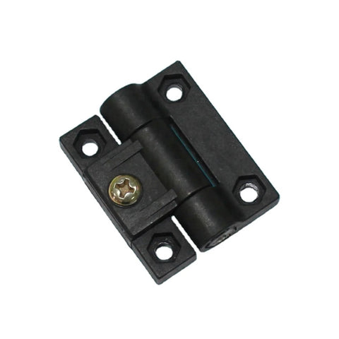 Plastic torque cabinet limit hinge SK2-301, black plastic body, 1 piece