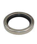 Heavy Duty 35x47x7 Oil Seal For Automotive And Machinery Fits Shafts In Engines Pumps And Transmissions Keeps Oil Leaks In And Dust Out With Tough Silicone Rubber Gasket For Long Lasting Seal Performance, shown in gray metal ring