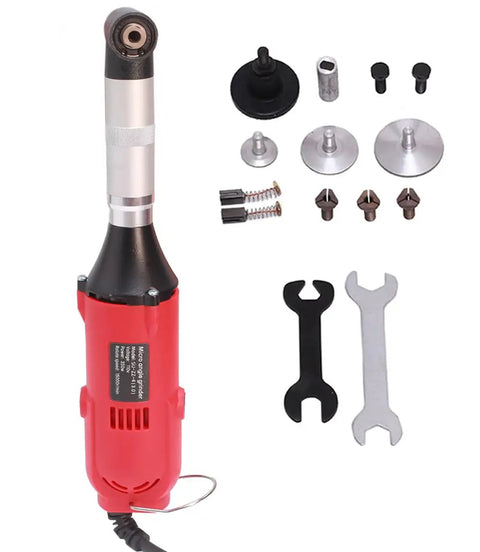 Powerful 350W Electric Die Grinder Sander and Polisher Tool for Contour Grinding, Cutting, Engraving, Polishing, with accessories
