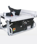 Portable Benchtop Table Saw With 5500 Rpm High Speed Motor Woodworking Cutting Tool with a 255mm blade for precise cuts.