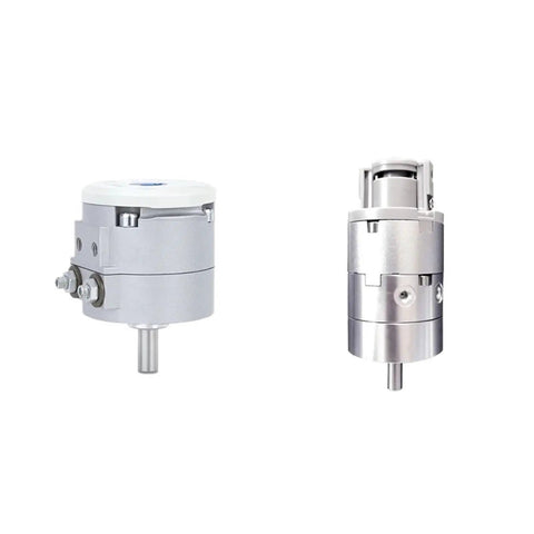 Heavy Duty Blade Type Rotary Actuator With Smooth Swinging Motion And Serious Torque Output For Industrial Automation Projects Cdrbs Series with aluminum housing.