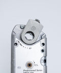 Replacement for Open Air Rotary Spring Return Actuator 24V compatible with GMA161.1P, close-up view of actuator details