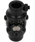 3/4-36 Spline To 3/4 Inch Round U-Joint Steering Universal Joint Coupling Black 83mm Beefed-Up Drop-In Replacement For Worn Or Damaged Steering Shaft With Smooth Quiet Operation And Reliable Performance.