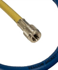 Close-up of 72 Inch 3 Pack Plus II One Quarter Inch Hose With SealRight Fitting, 45 Degree End For Easy Installations In Tight Spots.