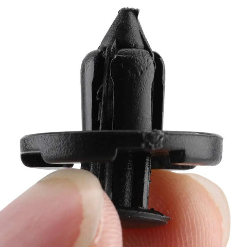 Interior Bumper Mud Guard Trim Clips Fastener Kit For Nissan Xterra Versa Sentra Maxima Frontier 100 Pcs Pack Durable Heavy Duty Universal Fit With Easy Install For Door Panels And Fender Liners black plastic clip