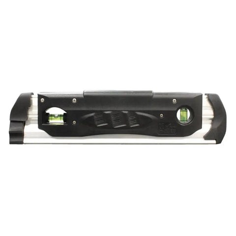 Waterproof IP67 Digital Torpedo Level With Protractor Magnetic Back LED Bright Display 9 Inch Rugged Pro Grade Tool side view