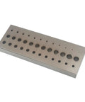 36 Hole Riveting Stake Tool For Watchmakers With Heavy Duty Metal Plate And Adjustable Hole Sizes Precise Watch Staking Block