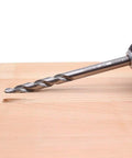 Three Eighths Inch Drill Bit With Depth Stop Collar For Pocket Hole Jig Master System, Six Point Five Inch Length, shown in use