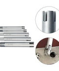 Top Tier Alloy Steel Broken Tap Extractor Kit With 5 Essential Metric Sizes From M5 To M10 Features Tough Square Drive And Three Claw Design For Easy Removal Of Stripped Taps No Mess No Stress Just Get It Done Fast. alloy steel tap extractors, M5 M6 M8 M10