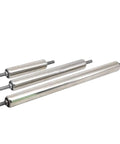 Heavy Duty Stainless Steel Roller For Industrial Conveyor Belts Rust Proof Assembly Line Parts Smooth Glide Transport System, three sizes.