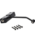 Automatic Hydraulic Door Closer With Stainless Steel Spring Hinge, black finish with screws, Quiet Soft Close Security Hardware
