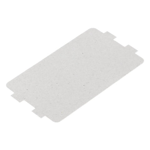 Waveguide Cover Mica Plates Sheets For Microwave Oven Repair And Heat Insulation, shown flat on white background.
