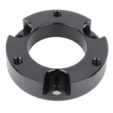 Black strut spacer part of 2.5 Inch Front And 2 Inch Rear Tacoma Leveling Lift Kit For Toyota Tacoma Trucks Set Of 4