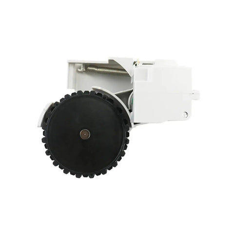 Side view of Replacement Wheel Hub Motors And Left Right Wheels For Your Robo Vacuum Durable Soft Rubber Treads Wear Resistant Easy Install