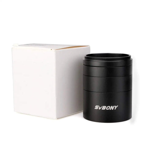 Extension Tube Kit For Cameras And Eyepieces With 5mm 10mm 15mm 30mm Spacers M48x0.75 On Both Sides, shown with packaging