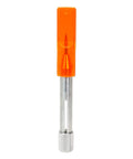 No Fuss Aluminum Beam Compass Ruler Kit With Adjustable Trammel Points And Precision Leads for geometry sketches, with orange head.