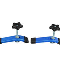 Solid Woodworking T Slot Clamps 2 Pack Heavy Duty Aluminum T Handle Quick Release For Router Drill Press And CNC Table Saw Jigs Panels